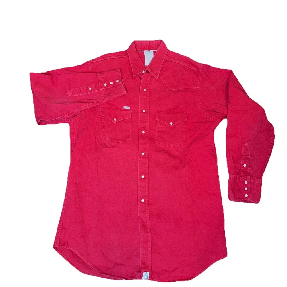 Vtg Gorp core Carhartt Rugged Outdoor Wear Red Heavy‎ Canvas SU000 17 X 36 USA